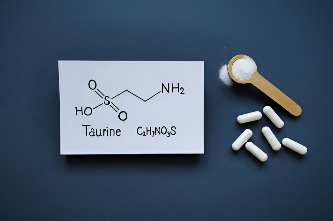Taurine supplement for enhancing muscle performance and healthy ageing